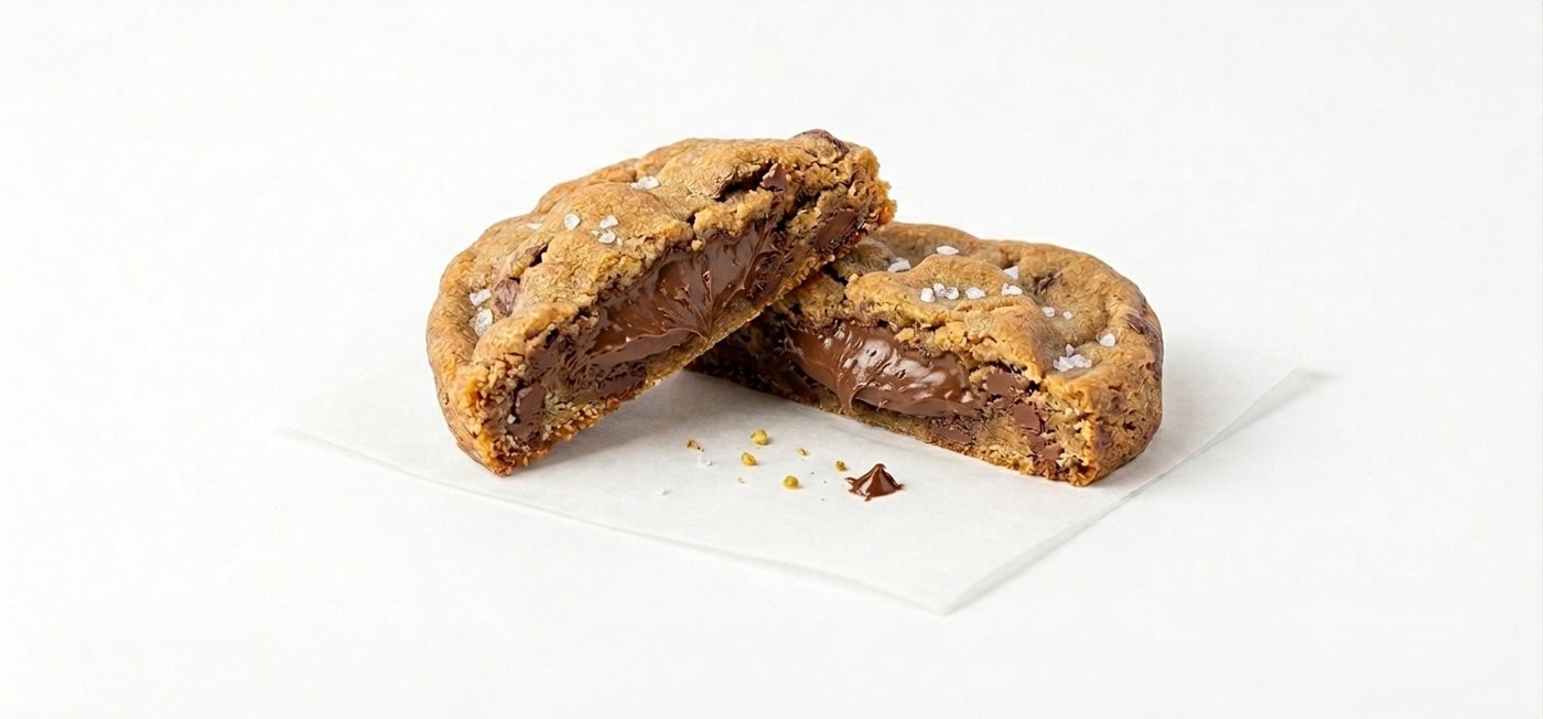 Hazelnut gianduja filled cookie