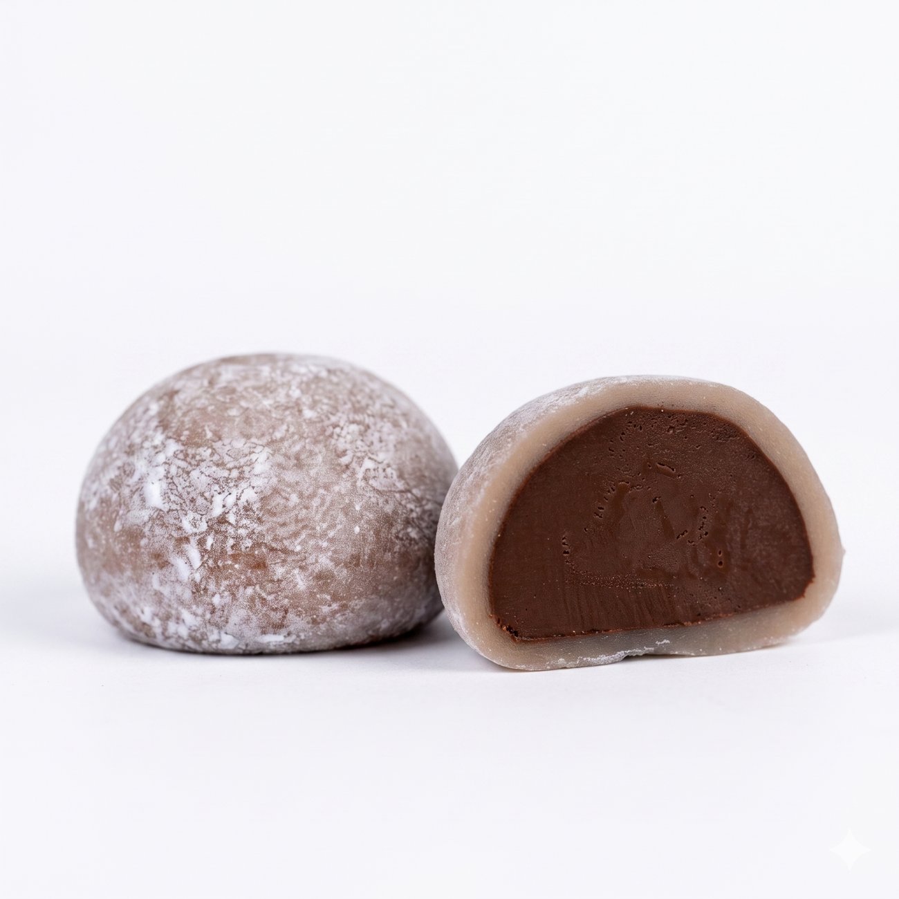 Dark chocolate mochi