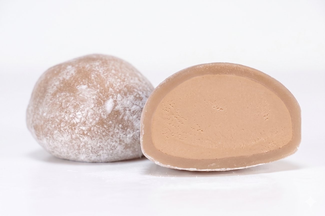 Hazelnut mochi