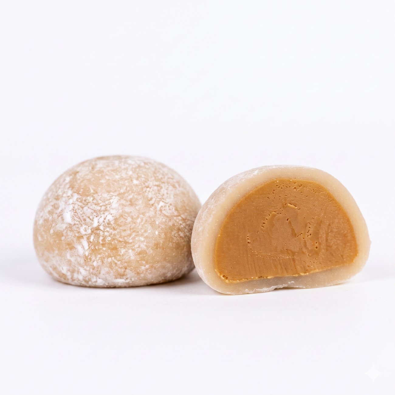 Salted caramel mochi